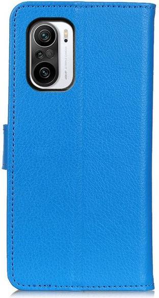 Actual product image MU Classic Litchi Leather Bookcover Series (Xiaomi Poco F3 Pro, Xiaomi Poco F3)