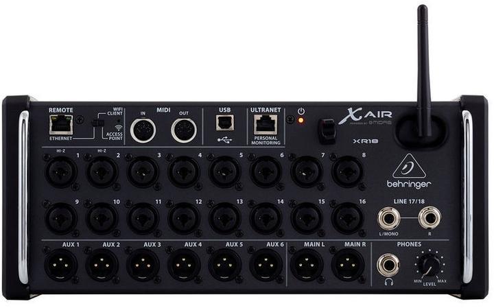 Productafbeelding Behringer X Air Xr18 (Studio en live mixer)
