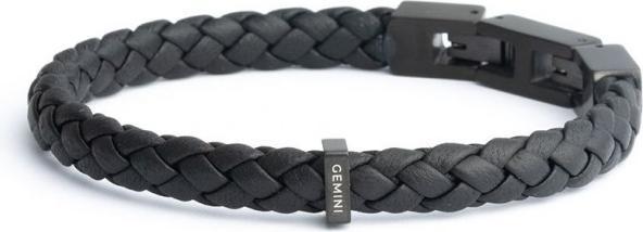 Produktbild Gemini Una Black M-L (Nappaleder, Schwarzes Edelstahl)