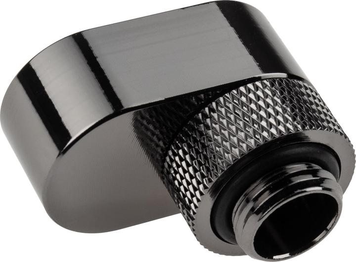 Actual product image XSPC G1/4 Rotary 14mm Offset Fitting - Chrome black