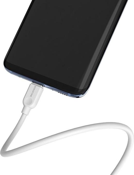 Immagine prodotto Borofone Kabel BX14 LinkJet - USB auf Typ C - 3A 1 Meter Weiss (1 m)