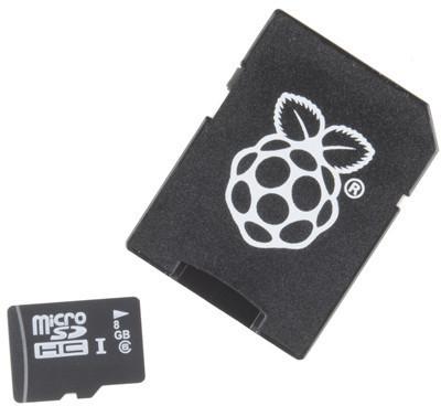 Produktbild Raspberry Pi MicroSDHC-Karte mit Noobs