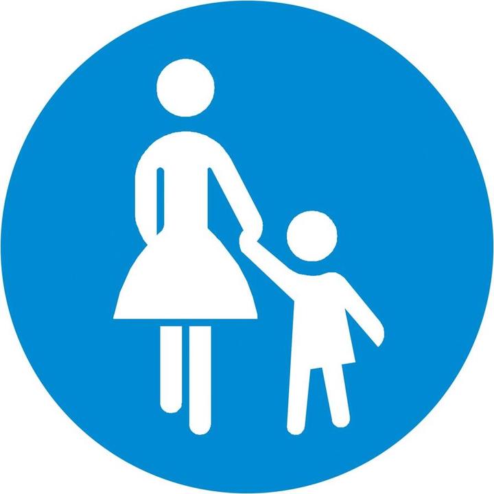 Actual product image Moravia PROline-thermo floor marking symbol "Pedestrian