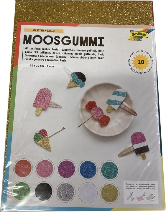 Image du produit Folia Plaques en caoutchouc mousse