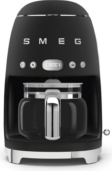 Smeg DCF02BLMEU Filterkaffeemaschine 50 er Jahre Stil, schwarz