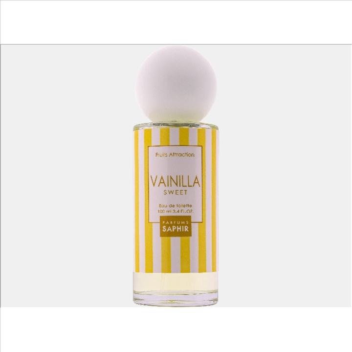 Actual product image Saphir Fruit Attraction Vanilla Sweet Edt 100ml (Eau de toilette, 100 ml)