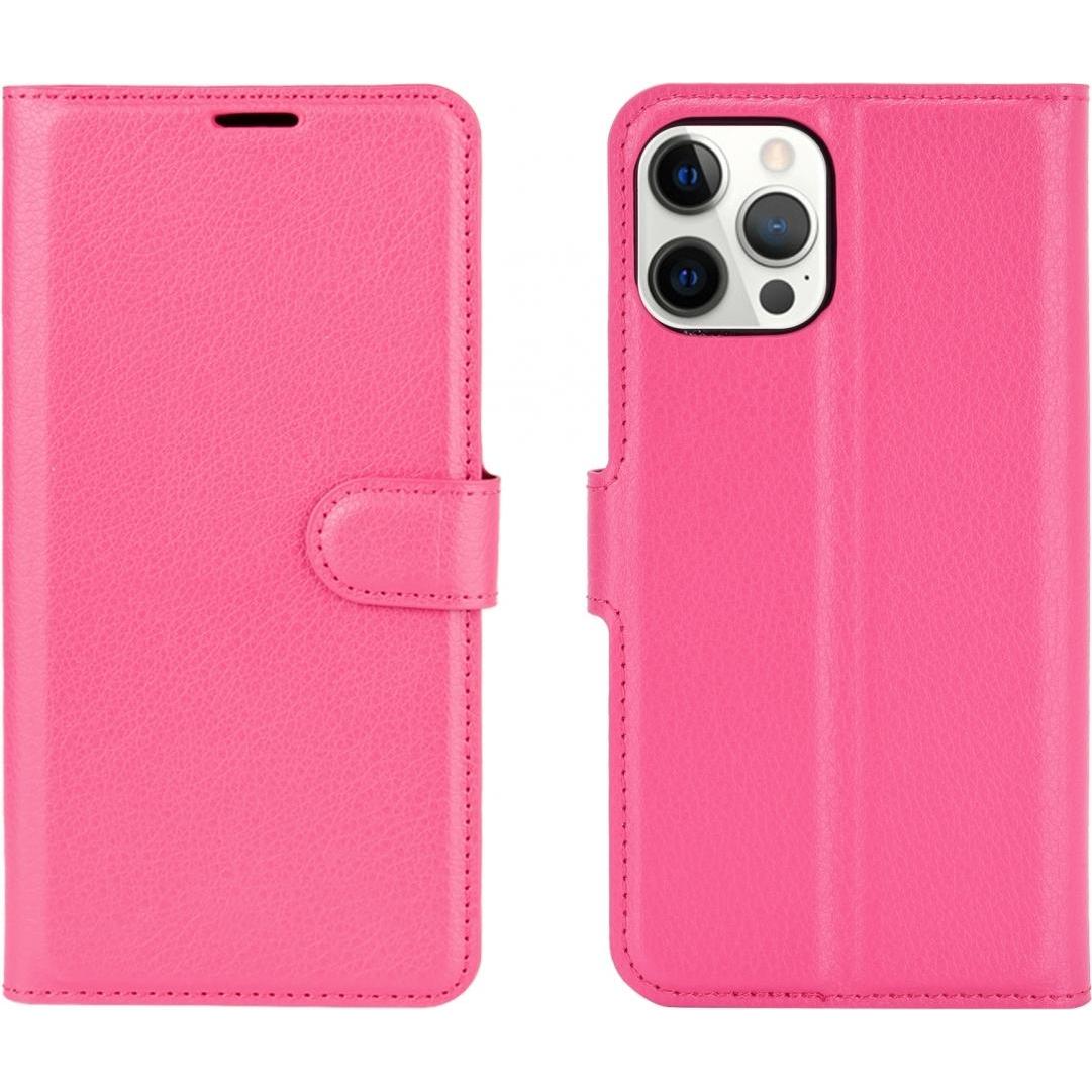 Thumbnail - Screenguard Apple iPhone 12 Pro Leather Guard Lederhülle (Apple iPhone 12 Pro), Smartphone Hülle, Pink