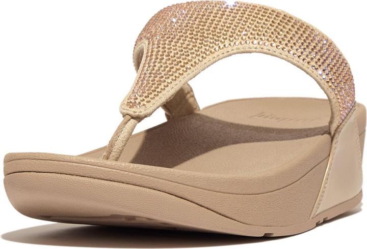 Productafbeelding Fitflop Lulu Kristal Verfraait Toe Post Sandaal (40)