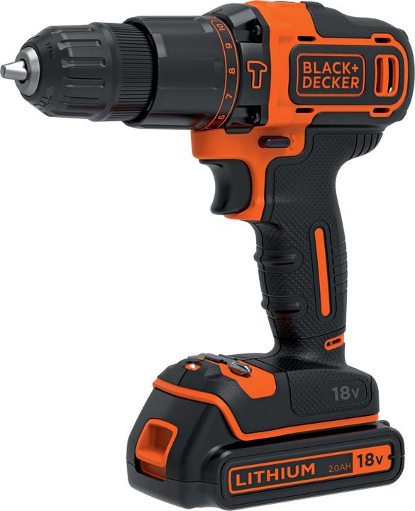 Produktbild Black & Decker & Decker BDCHD18-QW Bohrmaschine (Akkubetrieb)