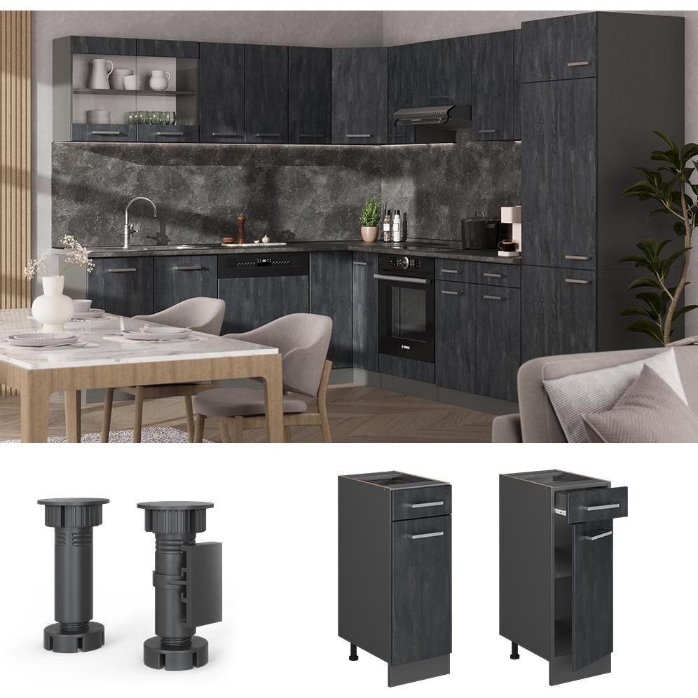 Thumbnail - Vicco, Regal, Küchenschrank mit Schublade R-Line (30 x 46 x 81.5 cm)