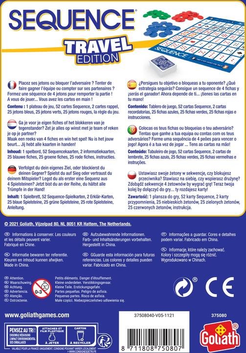 Produktbild Goliath Toys Sequenzreise (Englisch, 2 - 12 Spieler)