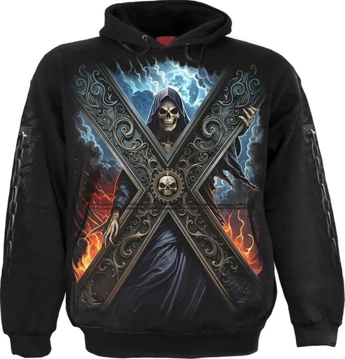 Produktbild Spiral Crossed Over Kapuzenpullover (S)