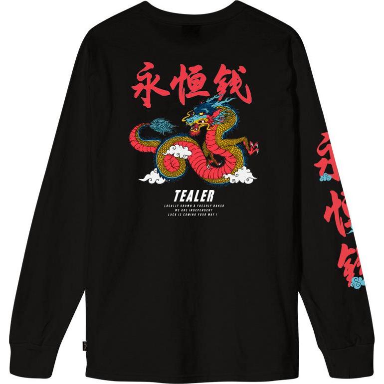 Thumbnail - Tealer, Herren, Pullover, sweatshirt teaer ucky, Schwarz, (L)