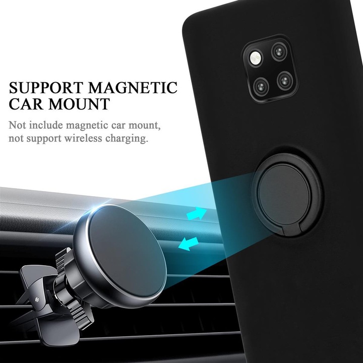 Actual product image Cadorabo TPU Liquid Ring Silicone Case Cover (Mate 20 Pro)