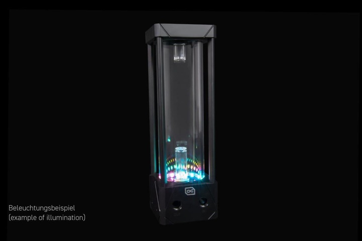 Image du produit Alphacool Coupe à Glace Aurora D5 Acétal/Verre - 250mm incl. VPP Apex D5