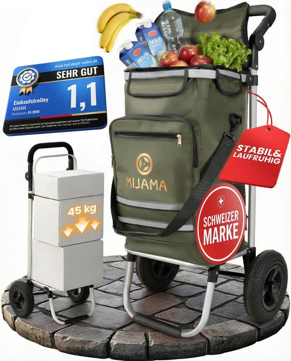 Image du produit Mijama Einkaufstrolley mit Kühlfach