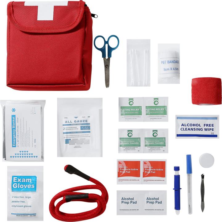 Image du produit Swisspet Trousse de premiers secours 16 pièces (Chien, Chat, Rongeur, Reptiles, Oiseau)