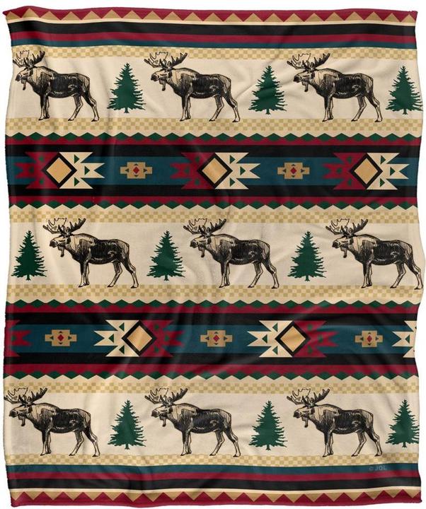 Immagine prodotto JQ Licensing Elch Decke Seidig Supersoft (152 x 127 cm)