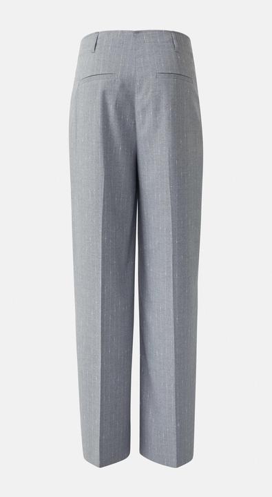 Produktbild Comma Hose Wide Leg-Nadelstreifenhose mit angesetztem Kontrastbund (44)