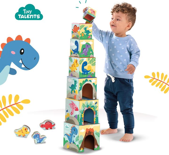 Produktbild Ses Creative - Stacking Blocks - Dinosaurs - (S13202)