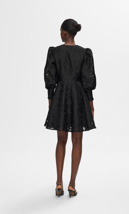 Produktbild Selected Geblümtes Kleid mit Puffärmeln (34)