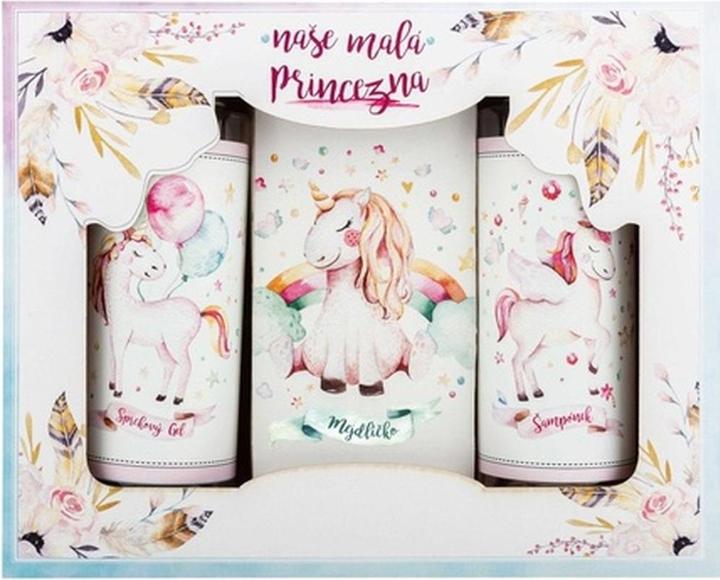 Bohemia Gifts & Cosmetics Einhorn-Geschenkset für Kinder (für die Badewanne)
