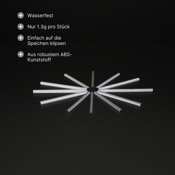 Actual product image Hermex Spoke reflectors
