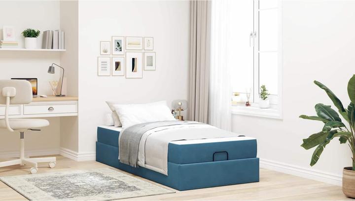 Actual product image vidaXL Storage bed (90 x 190 cm)