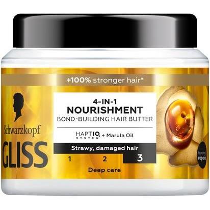 Schwarzkopf, Haarmaske, Gliss Trt Aqua Revive Strengthening Hair Mask 4In1 Nourishment 400Ml (400 ml)