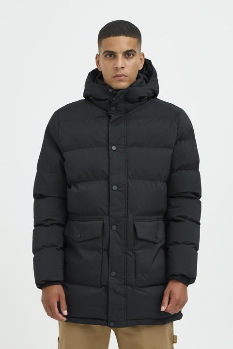 Actual product image Blend Buttoned hooded puffer jacket with pocket (XXL)