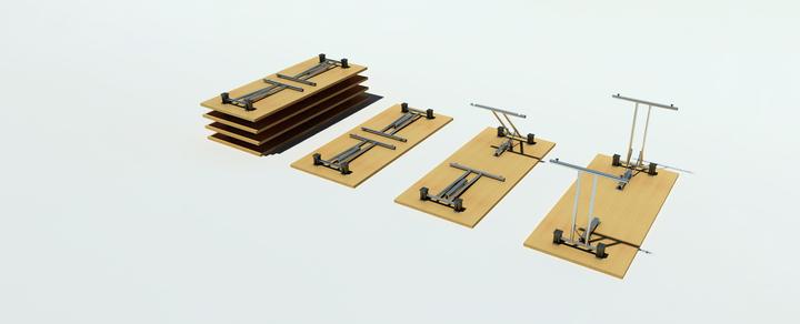 Actual product image BMB Folding table