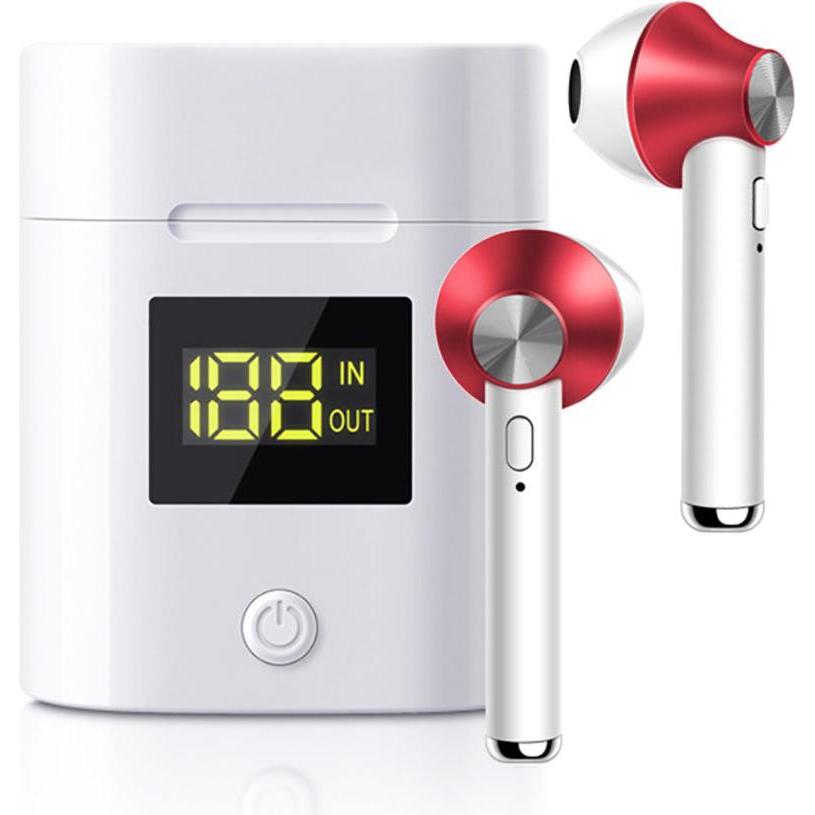 EKO TWS Bluetooth 5.0 Kopfhörer Modell JeezPro (4 h, Kabellos), Kopfhörer, Grau