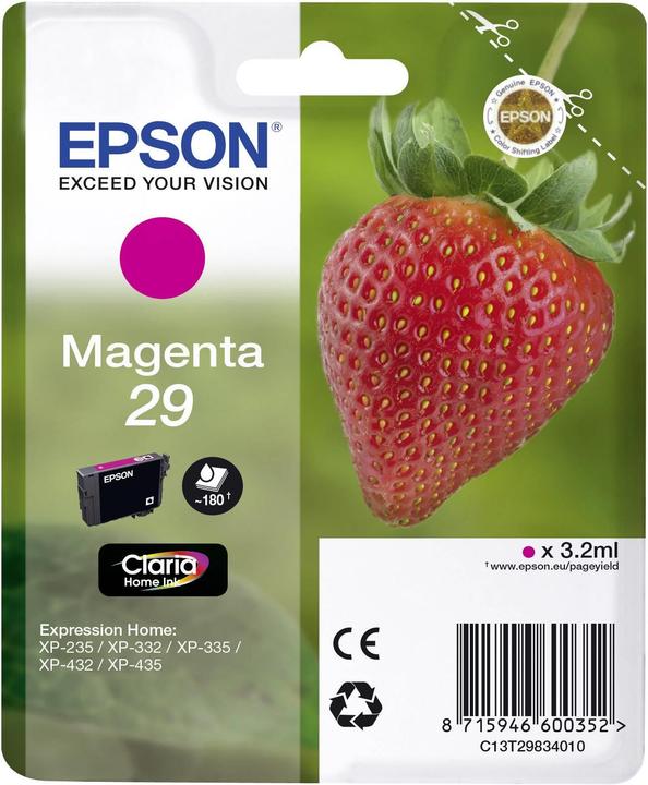 Immagine prodotto Epson 29 Claria Home (M)