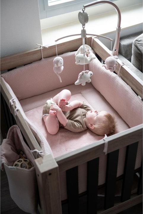 Immagine prodotto Baby's only Dispositivo mobile, animali - Rosa/Lino caldo