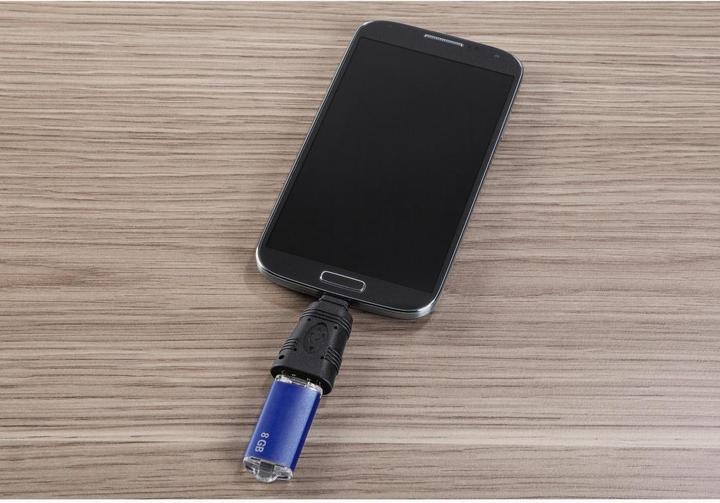 Actual product image Hama USB 2.0 OTG Adapter (Micro USB-B)