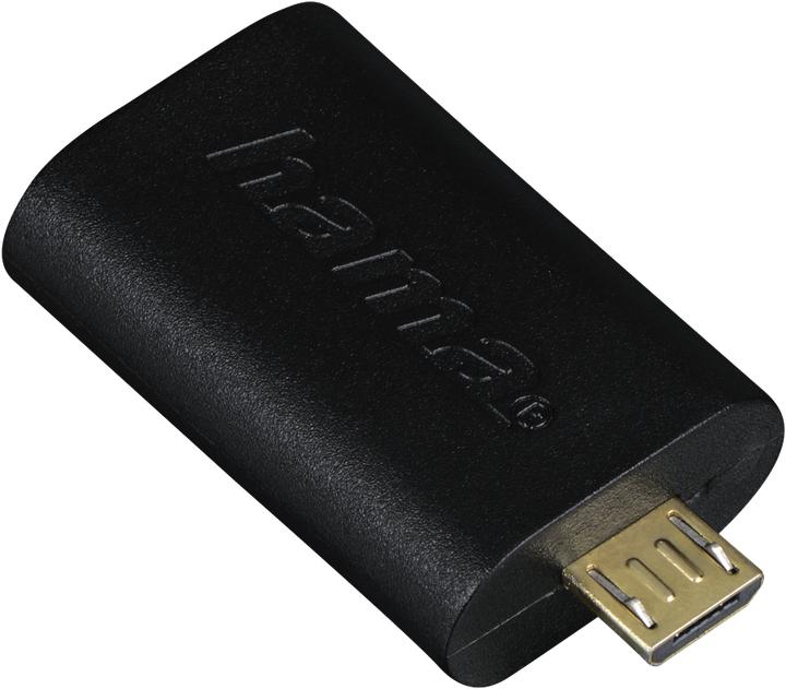 Actual product image Hama USB 2.0 OTG Adapter (Micro USB-B)