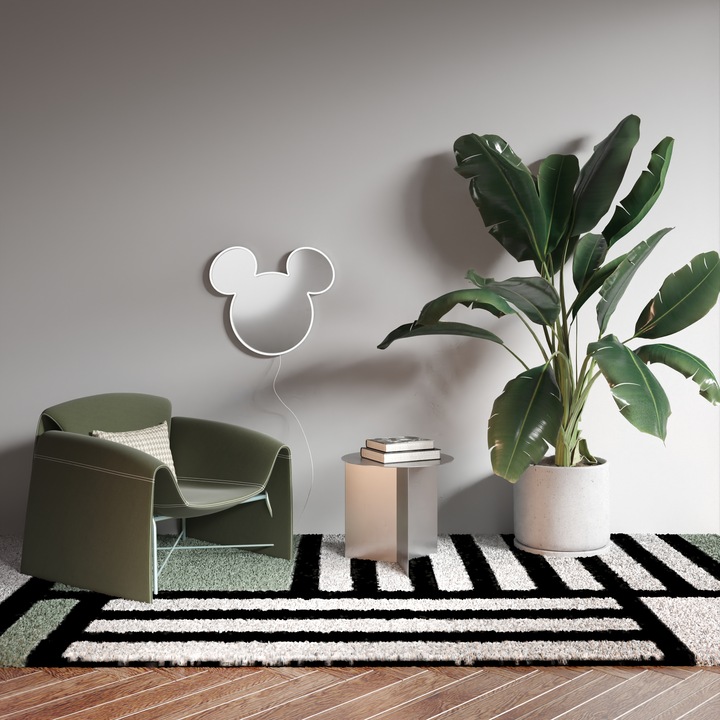 Image du produit YellowPop Logo Mickey Mouse avec miroir argenté by
