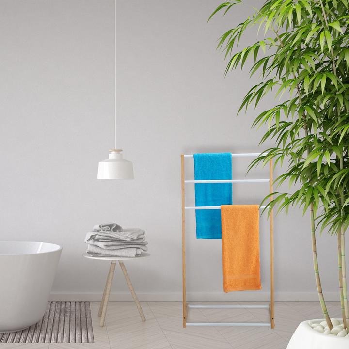 Actual product image Relaxdays Towel rack