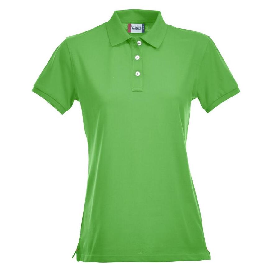 Clique, Damen, Shirts, Stretch Premium Polo Women, Grün, (L)