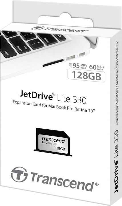 Produktbild Transcend JetDrive Lite 330 MacBook Pro Retina 13 (128 GB, SDXC, U1)