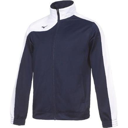 Mizuno, Herren, Laufjacke, Men Knit Tracksuit (L), Blau, L