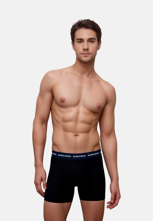 Produktbild Björn Borg Cotton Stretch Boxer Trunks 3P (M, 3er Pack)
