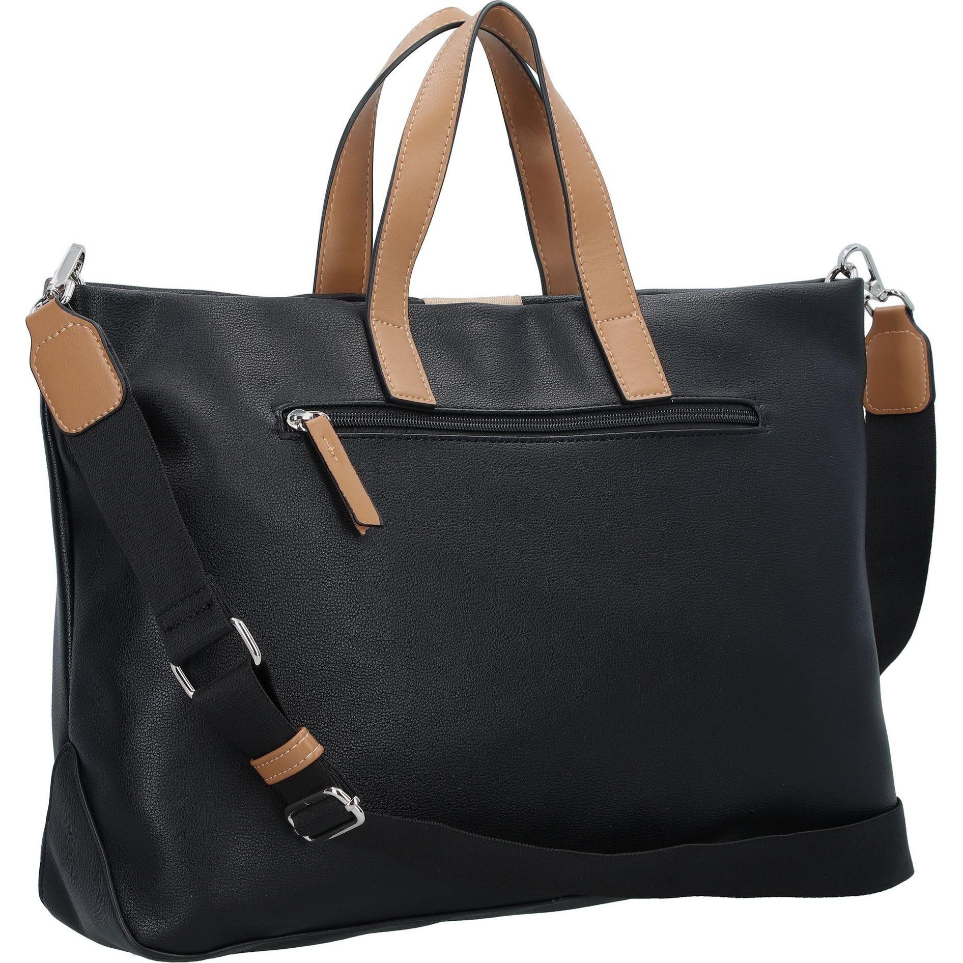 Thumbnail - Tom Tailor, Tasche, Zena Shopper Tasche 43 cm, Schwarz, (14 l)