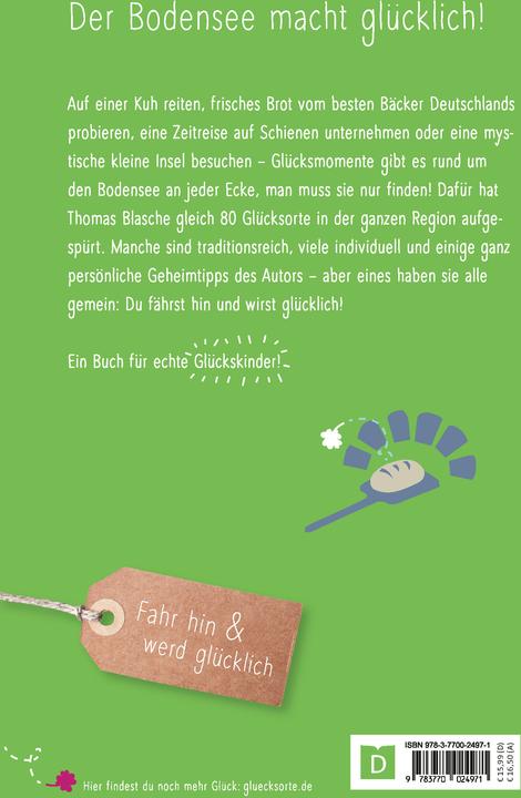 Image du produit Glücksorte am Bodensee (Allemand, Thomas Blasche, 2023)