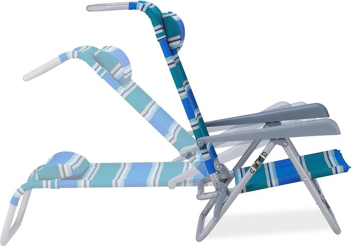 Immagine prodotto Relaxdays Sedia-sdraio pieghevole (85 cm)