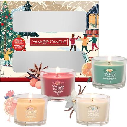 Produktbild Yankee Candle Après Ski, 4 Filled Votivkerzen, Geschenkset (4-teilig) (37 g)