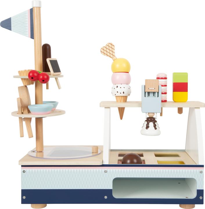 Actual product image small foot Ice cream counter fresh