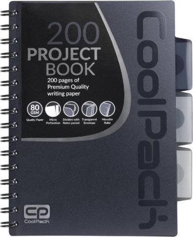 Image du produit Coolpack Carnet de notes à spirale A5 Gris (A5)