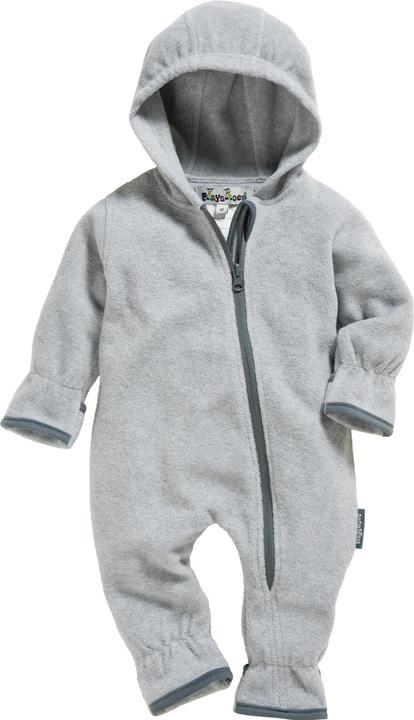 Produktbild Playshoes Strampler Fleece-Overall meliert Gr. 86 (86)