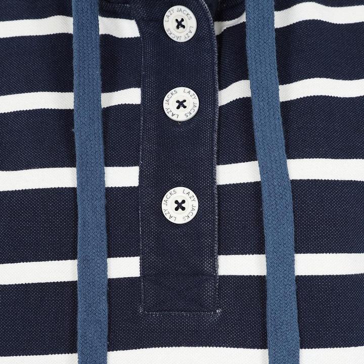 Produktbild Lazy Jacks Sweatshirt Knopfhals Piqué (40)